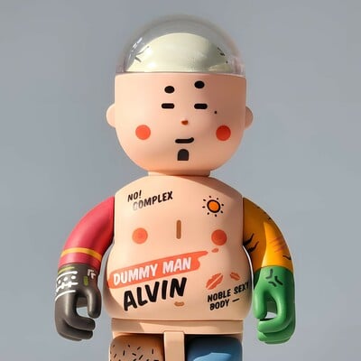 Arttoy anatoy "alvin"  - Thumbnail 2