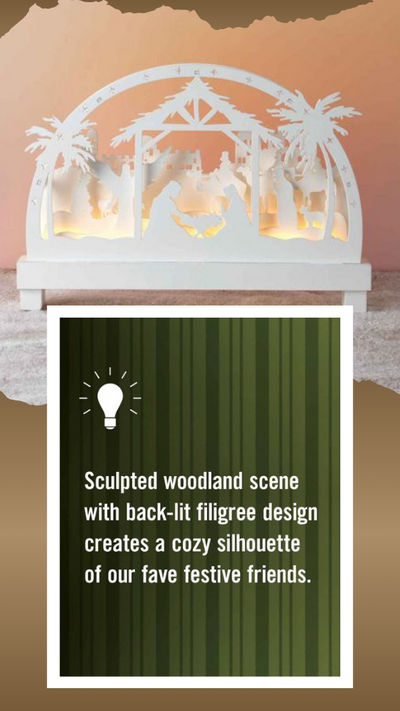 Woodland Winter Village Light-Up - FINAL SALE