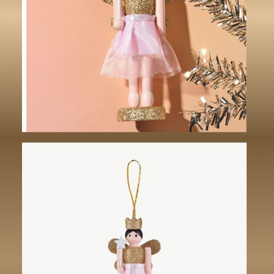 Sugar plum fairy ornament - final sale