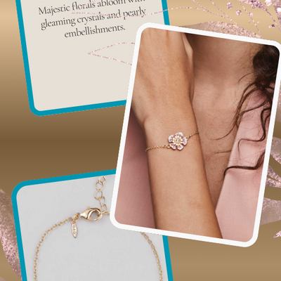 Fleur de luxe bracelet - final sale - Thumbnail 4