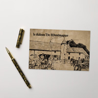 Step Back In Time: le chateau Post card  - Thumbnail 1