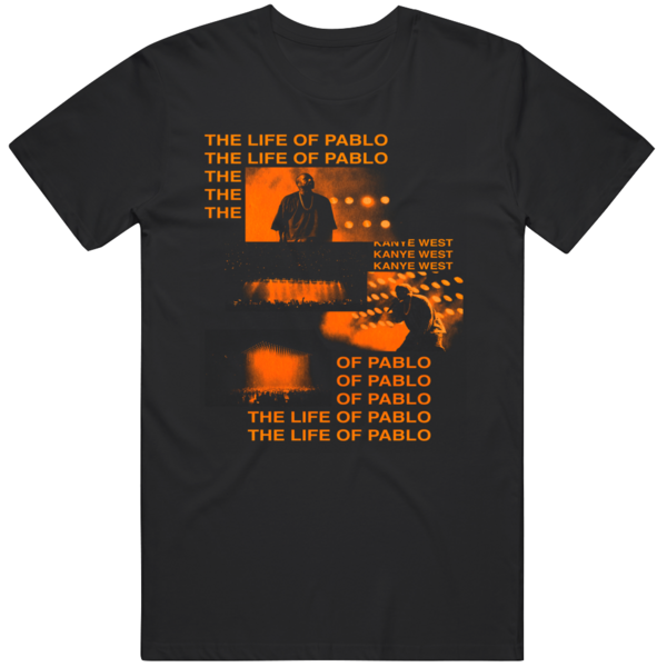 The Life Of Pablo Concert Tour Hip Hop Fan T Shirt