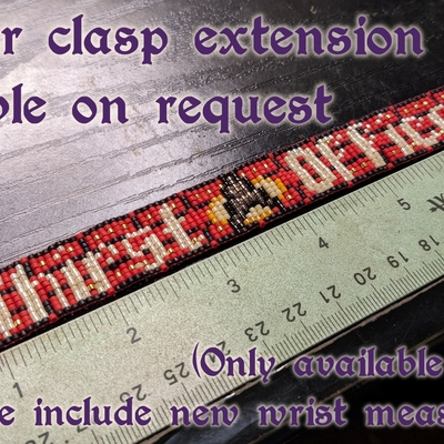 Pixel bracelet - pride collection - genderqueer