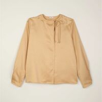 Tie-Neck Blouse - Thumbnail 4