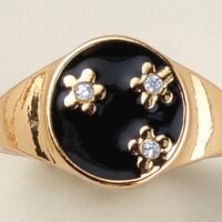Noir Bloom Ring - Thumbnail 2