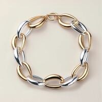 Twice As Bold Statement Link Necklace - Thumbnail 1