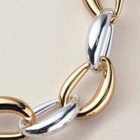 Twice As Bold Statement Link Necklace - Thumbnail 3