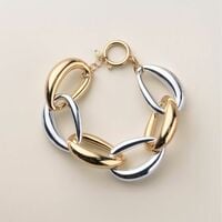 Twice As Bold Statement Link Bracelet - Thumbnail 1