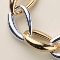 Twice As Bold Statement Link Bracelet - Thumbnail 3