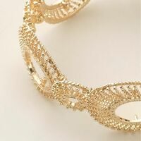 Golden Halo Filigree Stretch Bracelet - Thumbnail 2