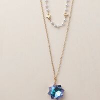 Skyglow Layered Necklace - Thumbnail 3