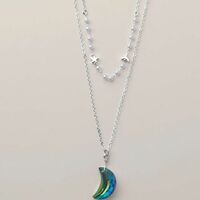Skyglow Layered Necklace - Thumbnail 4