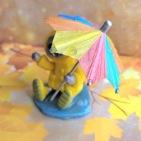 Rainy Day Limited Edition Resin Robot regular  - Thumbnail 1