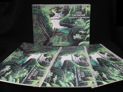  2026 CALENDAR / NATURE THEMED 8.5" x 11" WALL CALENDAR 