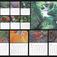  2026 CALENDAR / NATURE THEMED 8.5" x 11" WALL CALENDAR  - Thumbnail 1