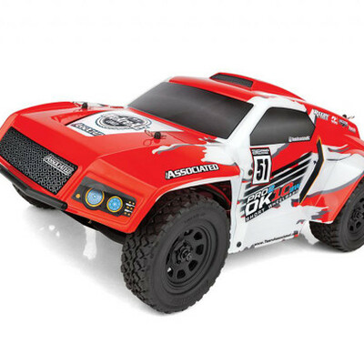 Team associated asc90039c 1/10th pro2 dk10sw 2wd brushless dakar buggy rtr rc car