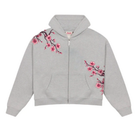 SAKURA BLOSSOM ZIP HOODIE   - Thumbnail 4