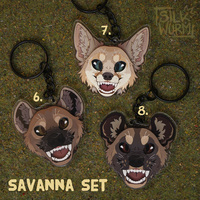 Canid Following Eye Keychains - Thumbnail 3