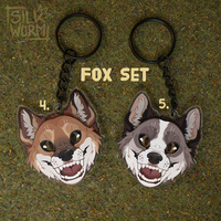 Canid Following Eye Keychains - Thumbnail 2