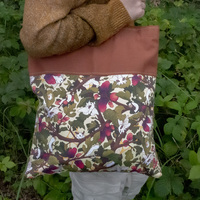 Mulberries and Silkmoths Tote - Thumbnail 1