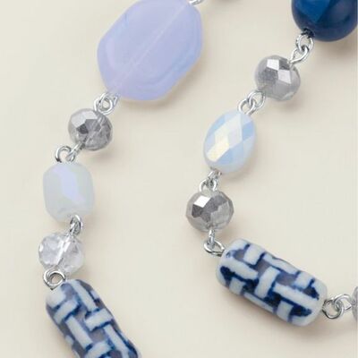 Azure meadow layered necklace - final sale