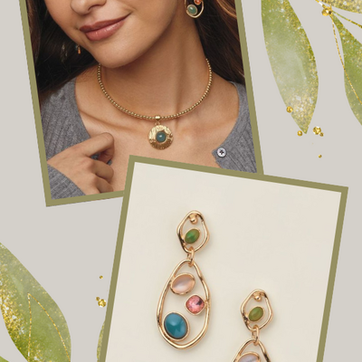 Meadow cluster earrings - final sale - Thumbnail 1