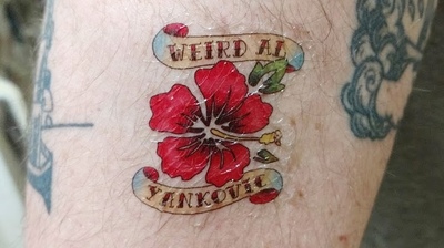 "Weird Al" Temporary Tattoos