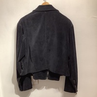 Anglomania black velour biker JKT  - Thumbnail 4