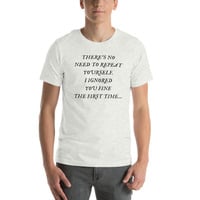 I Ignored You Fine Sarcastic Funny Unisex t-shirt - Thumbnail 24