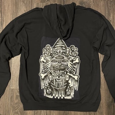 Skate cat hoodie