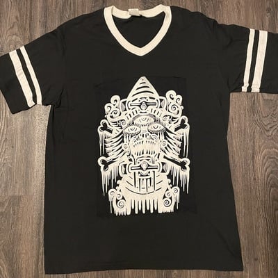 Skate cat striped tshirt