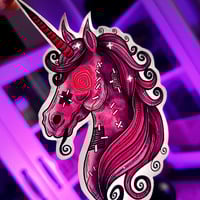 Spookicorn Sticker set (4 Pieces) - Thumbnail 2