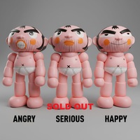 ArtToy Choose Your Favorite "Angry, Serious or Happy Judas Z Naked"  by Judas Arrieta - Thumbnail 2