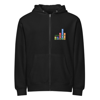 United states of detroit premium full zip hoodie