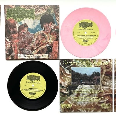 Blisterous - "grotesque prosection" 7" record