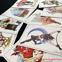 Monster Pinup Postcards - Thumbnail 1