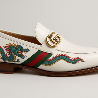 Crafted leather mens designer white leather moccasin loafers dress shoes