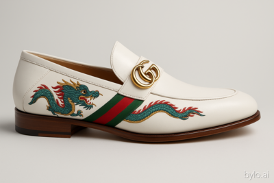 Crafted Leather Mens Designer White Leather Moccasin Loafers Dress Shoes