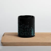 Netdive... Sequence Initiated. Black Glossy Mug - Thumbnail 1