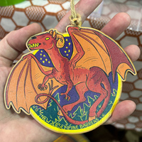 Cryptid Wooden Ornaments - Thumbnail 1