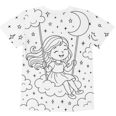 Nancys dream kids cotton crew neck t-shirt