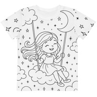 Nancys dream Kids cotton crew neck t-shirt - Thumbnail 1