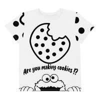 Cookies cotton crew neck t-shirt - Thumbnail 1