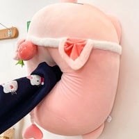 Strawberry pig plush toy - Thumbnail 5