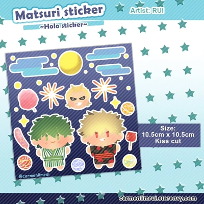 My hero academia sticker