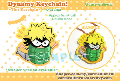 Dynamy Tint keychain + Sticker (Set) 