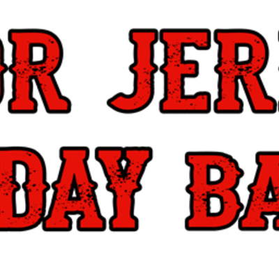 Sjbb t-shirt - pinup & text // traditional cut (full-color on white, ash grey, or black fabric) - Thumbnail 1