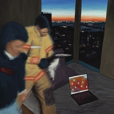 Friendship - caveman wakes up