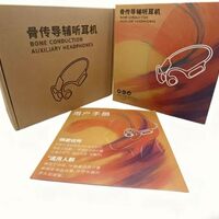 Updated Personal Bone Conduction Sound amplifier Headset Open Ear Hearing aids  Bluetooth  Wireless  Bluetooth 5.3 Version Lithium battery  - Thumbnail 4