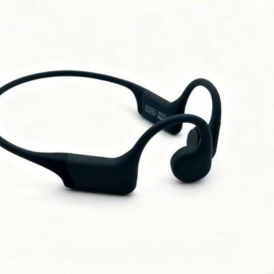 Full silicone wrapped blue bone conduction sound amplifier headset open ear hearing aids  bluetooth  wireless  bluetooth 5.3 version lithium battery 
